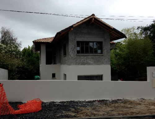 Construction d’une villa